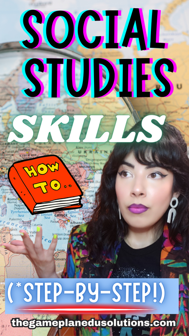 Step-by-Step Strategies for Teaching Students Social Studies Skills!