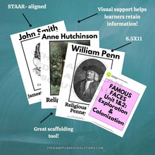 Load image into Gallery viewer, Exploration & Colonization FAMOUS FACES™ (DIGITAL DOWNLOAD)