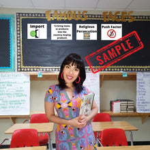 Load image into Gallery viewer, Exploration & Colonization Vocabulary Word Wall (DIGITAL DOWNLOAD)