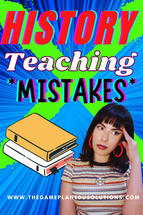 History Teaching Mistakes