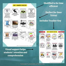 Load image into Gallery viewer, Manifest Destiny Vocabulary Handouts
