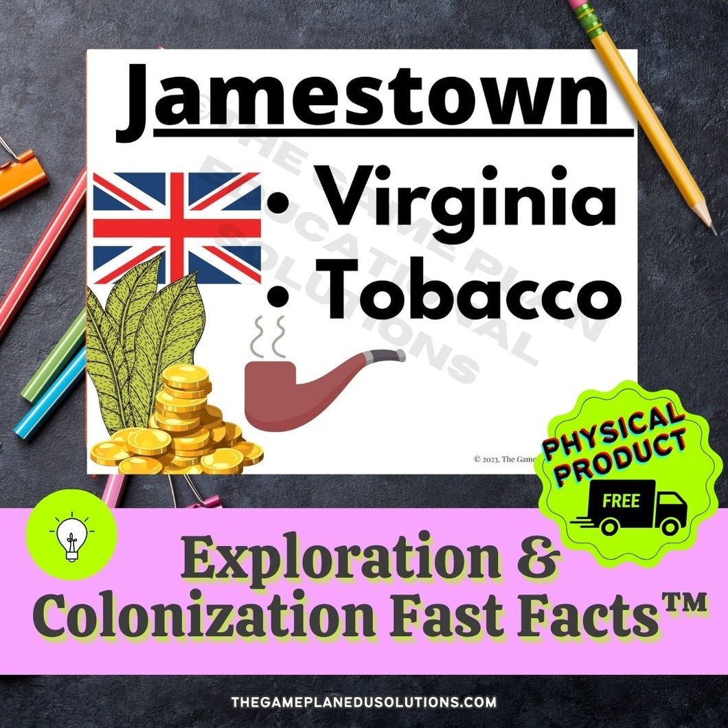 Exploration & Colonization FAST FACTS™ (PHYSICAL PRODUCT)