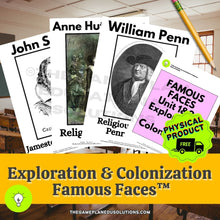 Load image into Gallery viewer, Exploration &amp; Colonization FAMOUS FACES™ (PHYSICAL PRODUCT)
