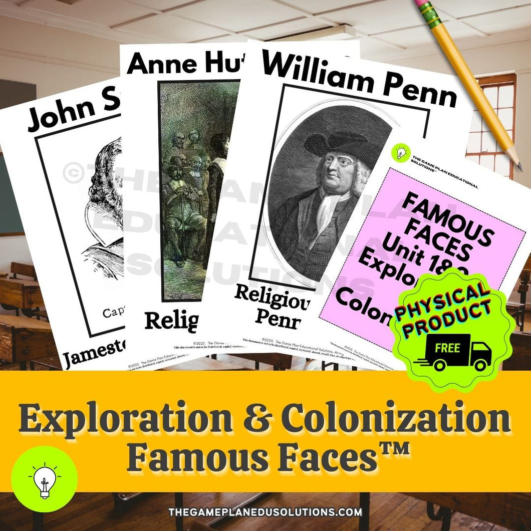 Exploration & Colonization FAMOUS FACES™ (PHYSICAL PRODUCT)