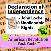 Load image into Gallery viewer, American Revolution FAST FACTS™ (PHYSICAL PRODUCT)
