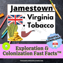 Load image into Gallery viewer, Exploration &amp; Colonization FAST FACTS™ (DIGITAL DOWNLOAD)
