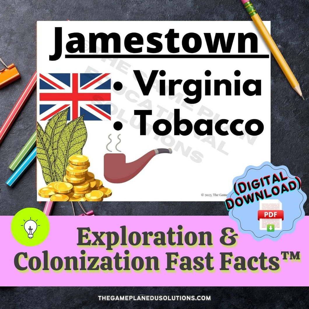 Exploration & Colonization FAST FACTS™ (DIGITAL DOWNLOAD)