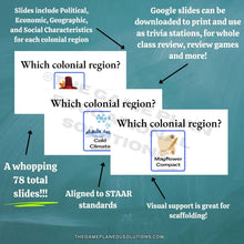 Load image into Gallery viewer, Colonial Regions Trivia Google Slides
